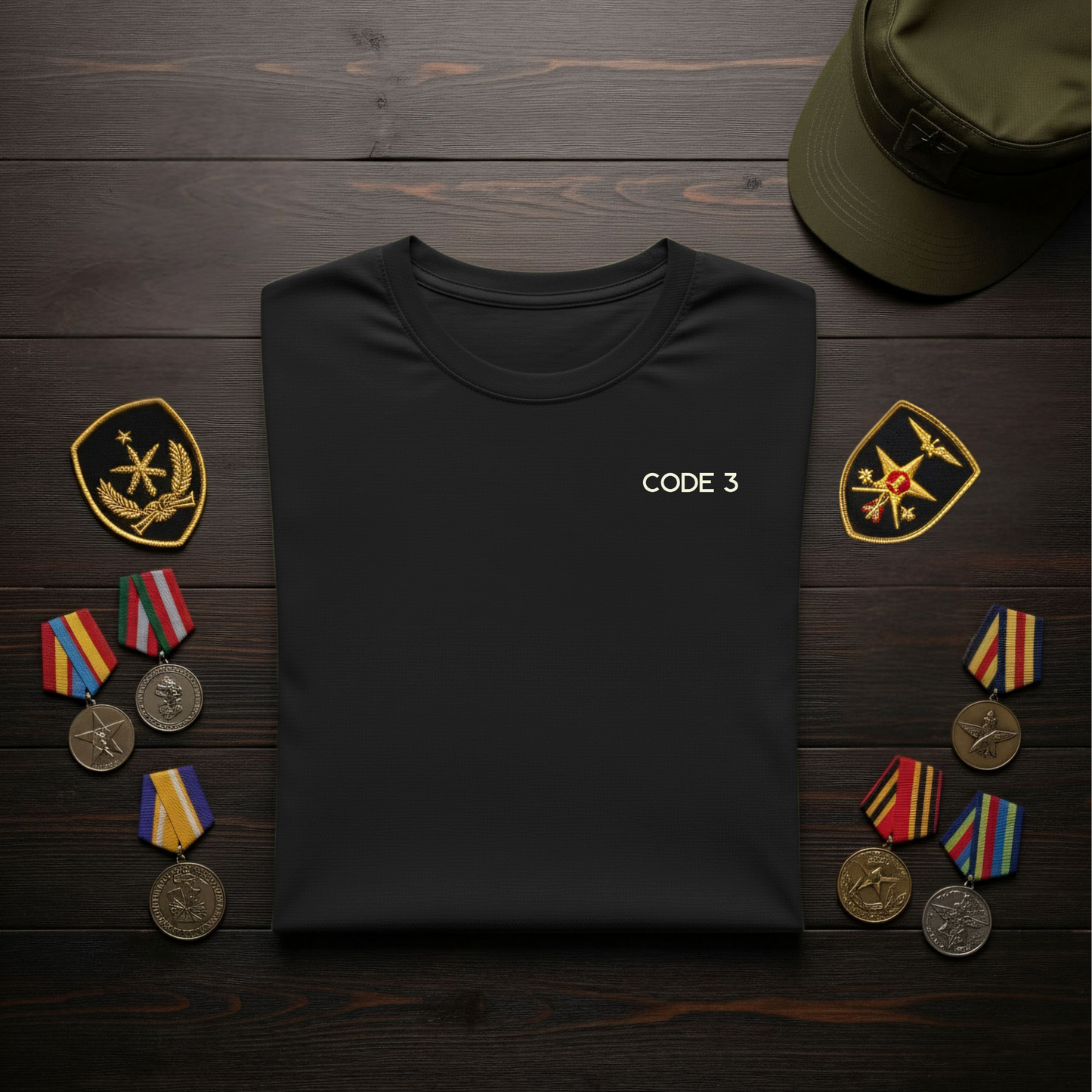 First Responder Code 3  T-Shirt