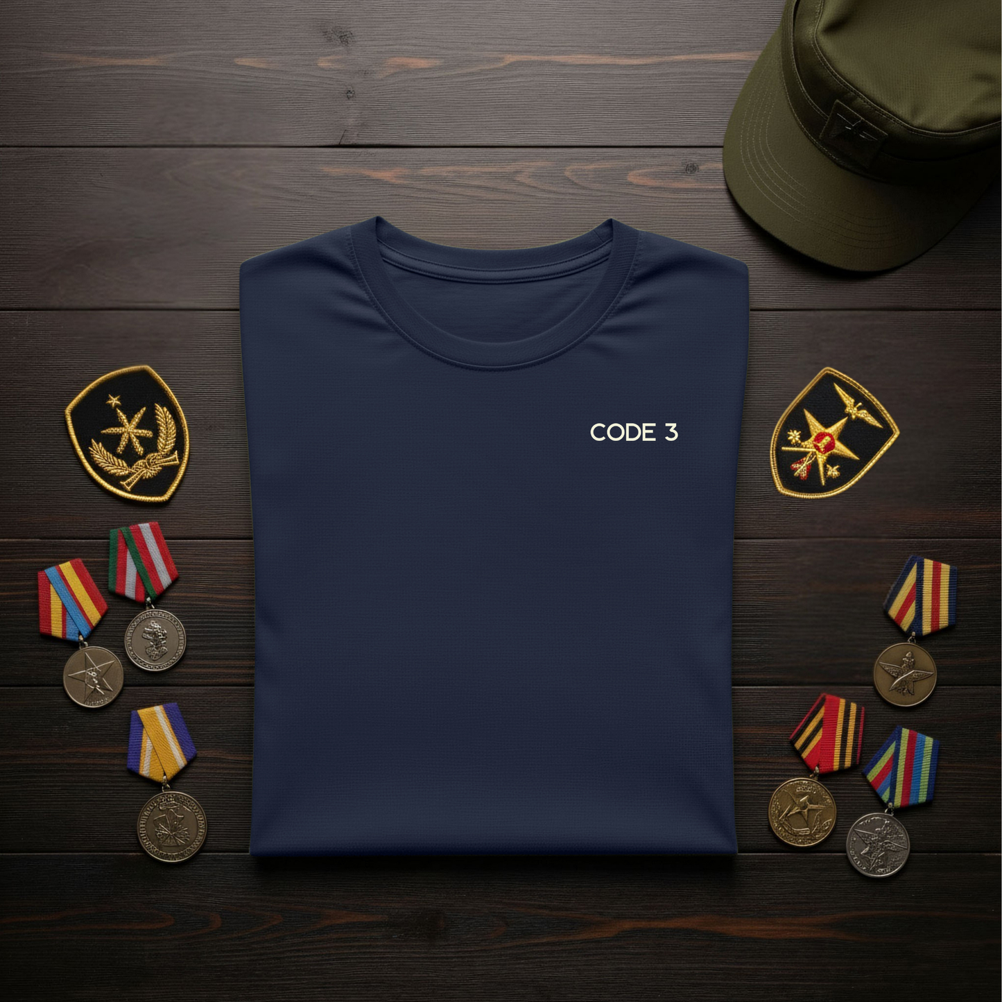 First Responder Code 3  T-Shirt