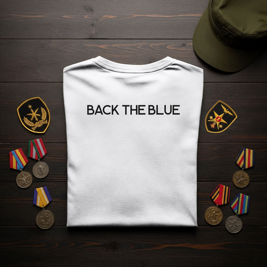 Police-Back The Blue T-Shirt