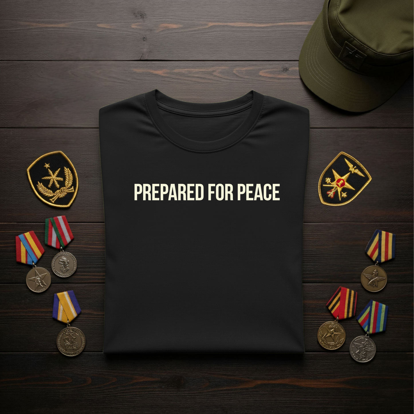 Peaceful Police Support T-Shirt
