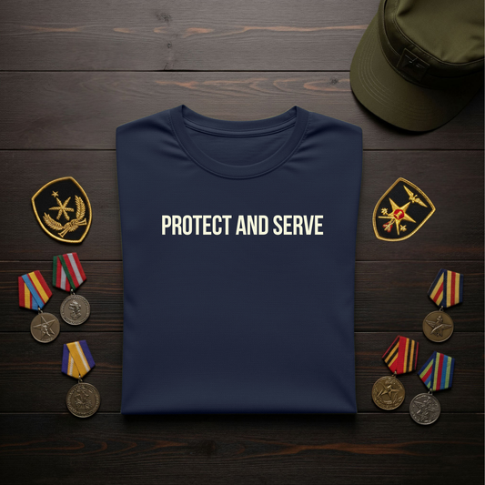 Police-Protect and Serve T-Shirt