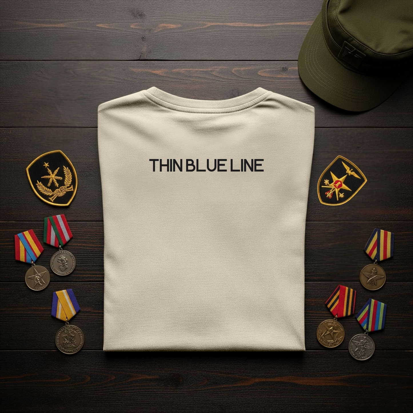 Police-Thin Blue Line T-Shirt