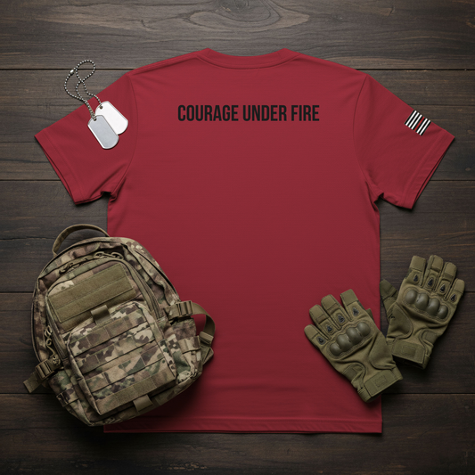 Fire-Fighter Courage Under Fire T-Shirt