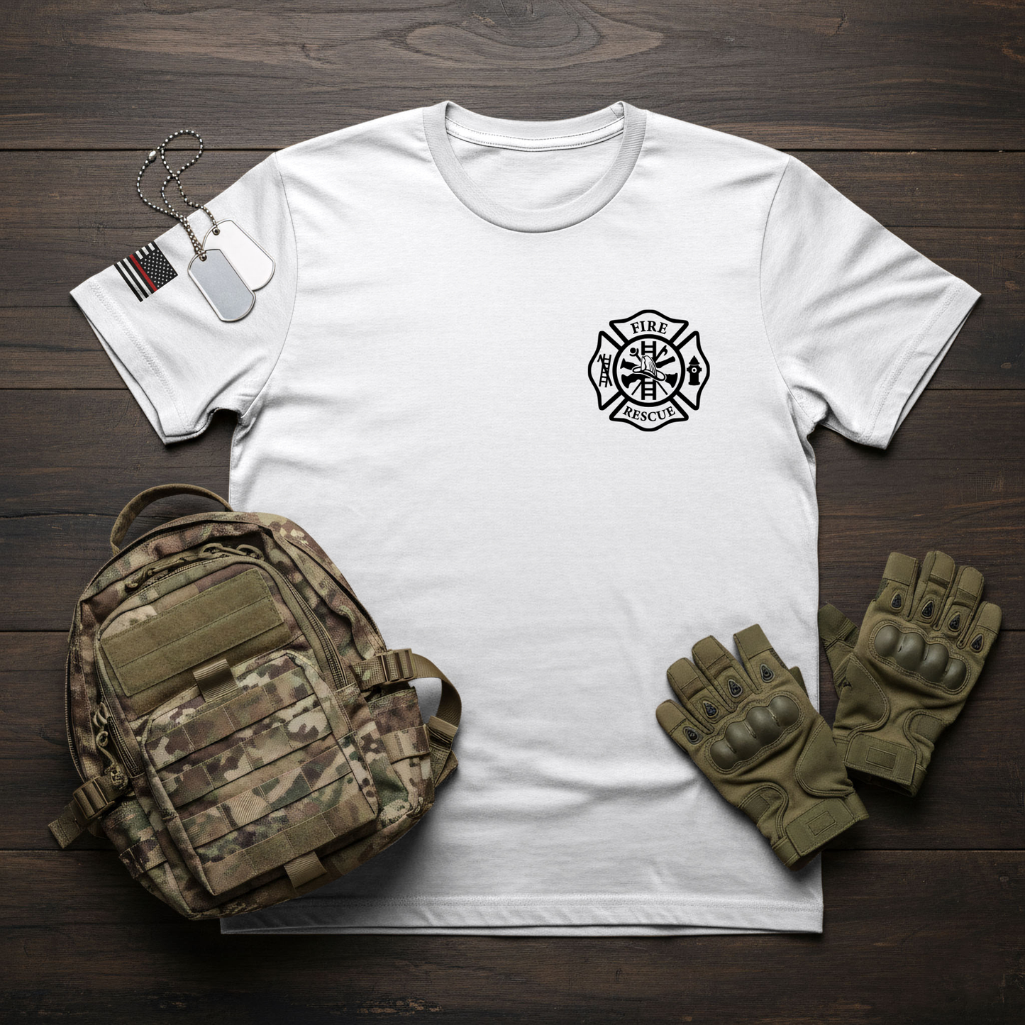 Fire-Fighter Rescue T-Shirt