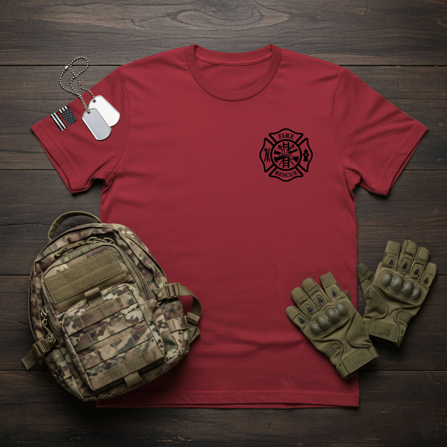 Fire-Fighter Rescue T-Shirt