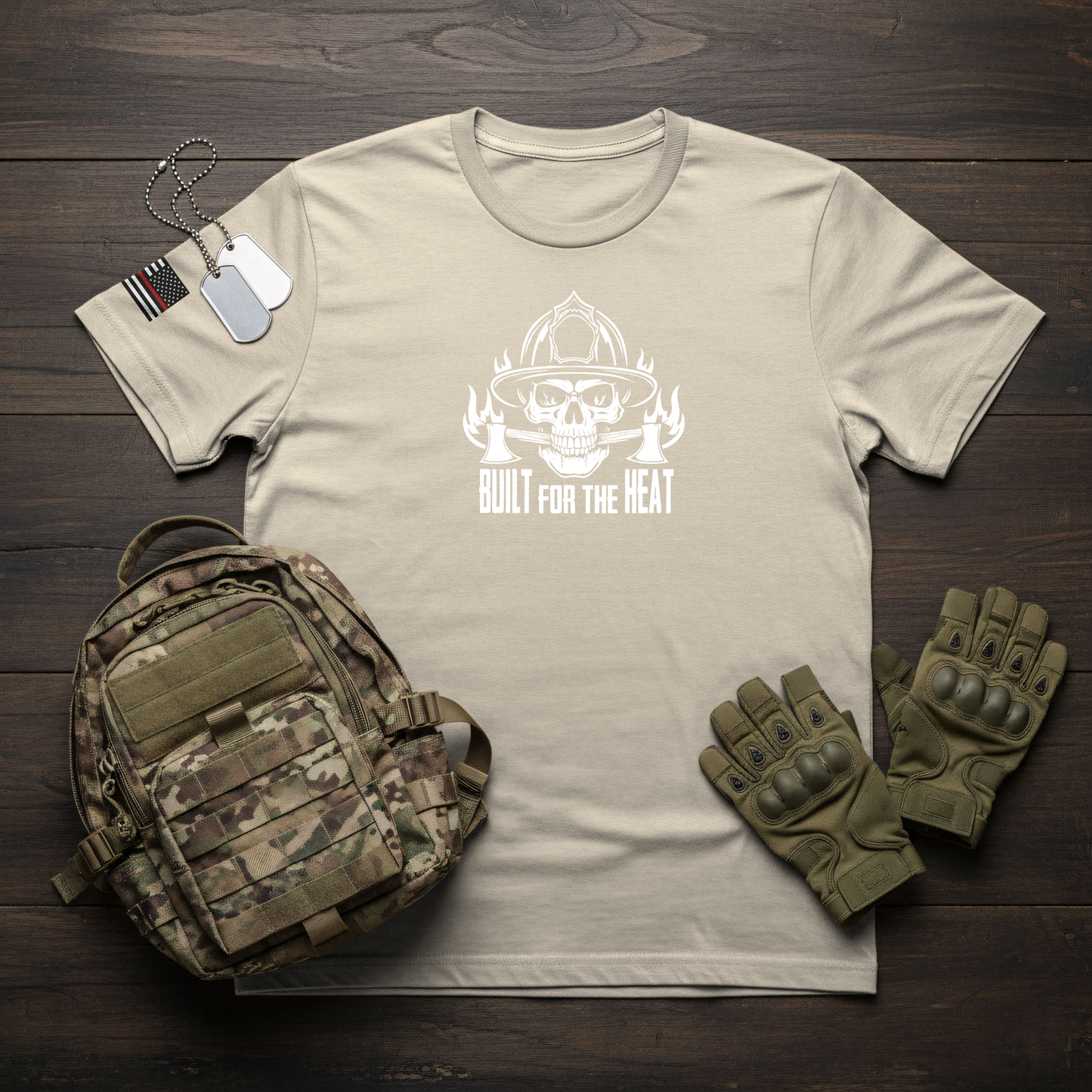 Fire-Fighter T-Shirt - Built For The Heat