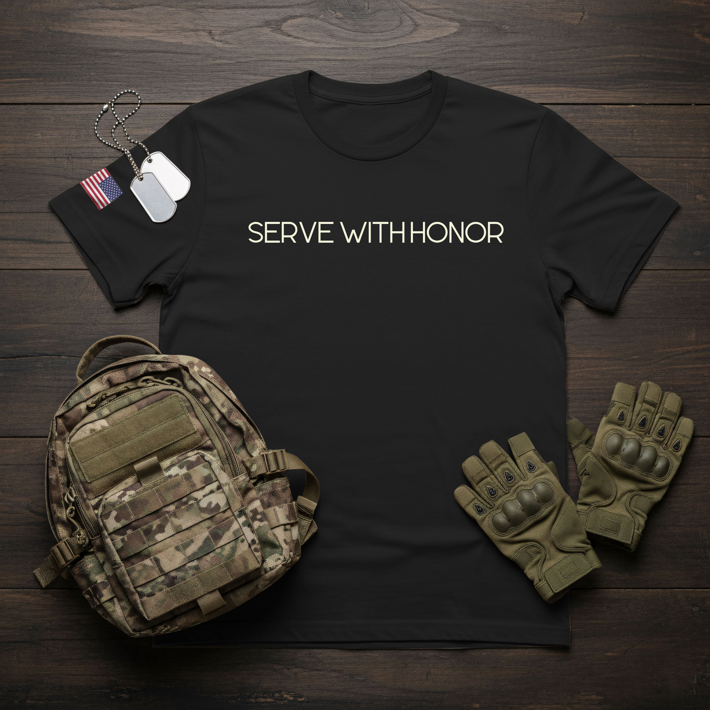 Serve With Honor  T-Shirt