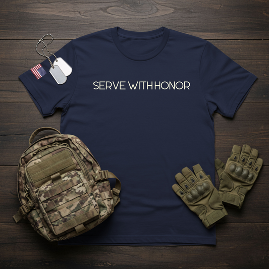 Serve With Honor  T-Shirt