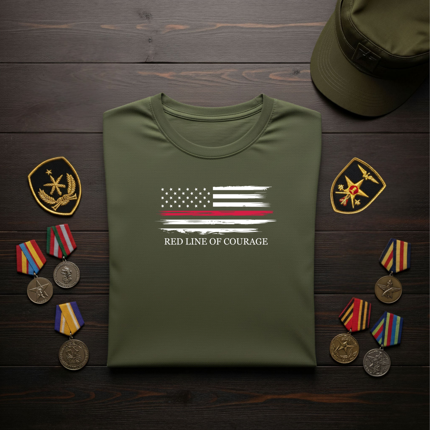 Red Line Of Courage