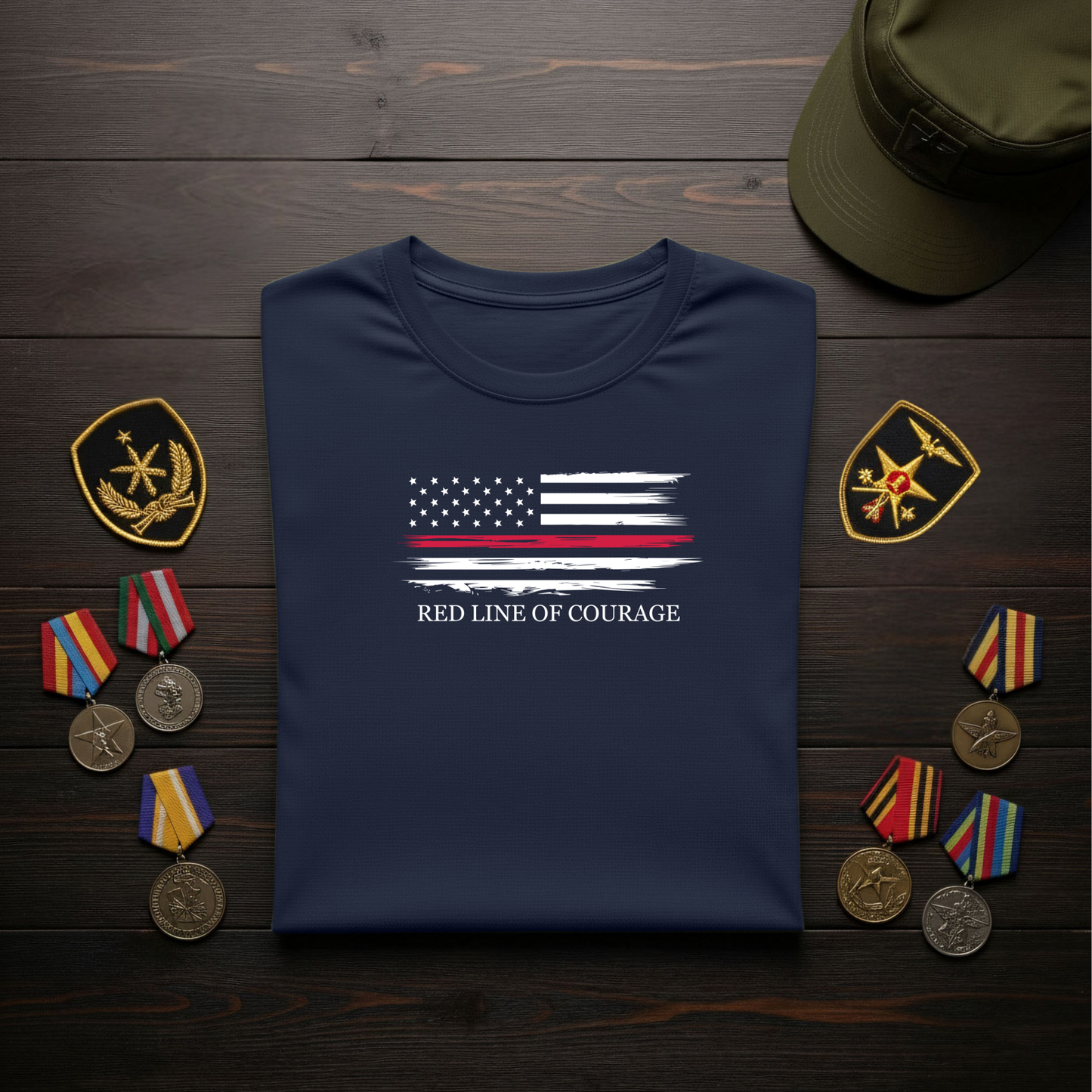 Red Line Of Courage