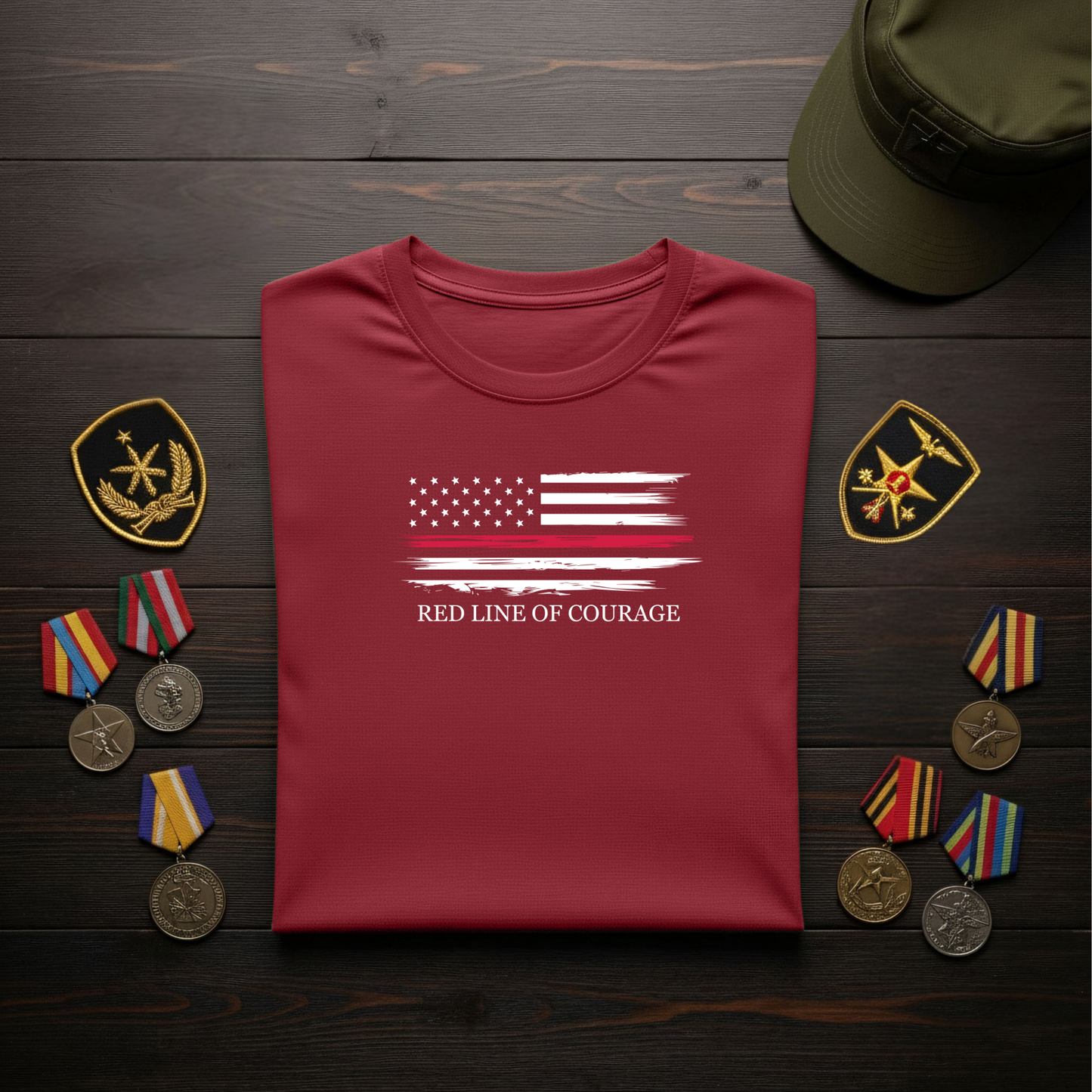 Red Line Of Courage