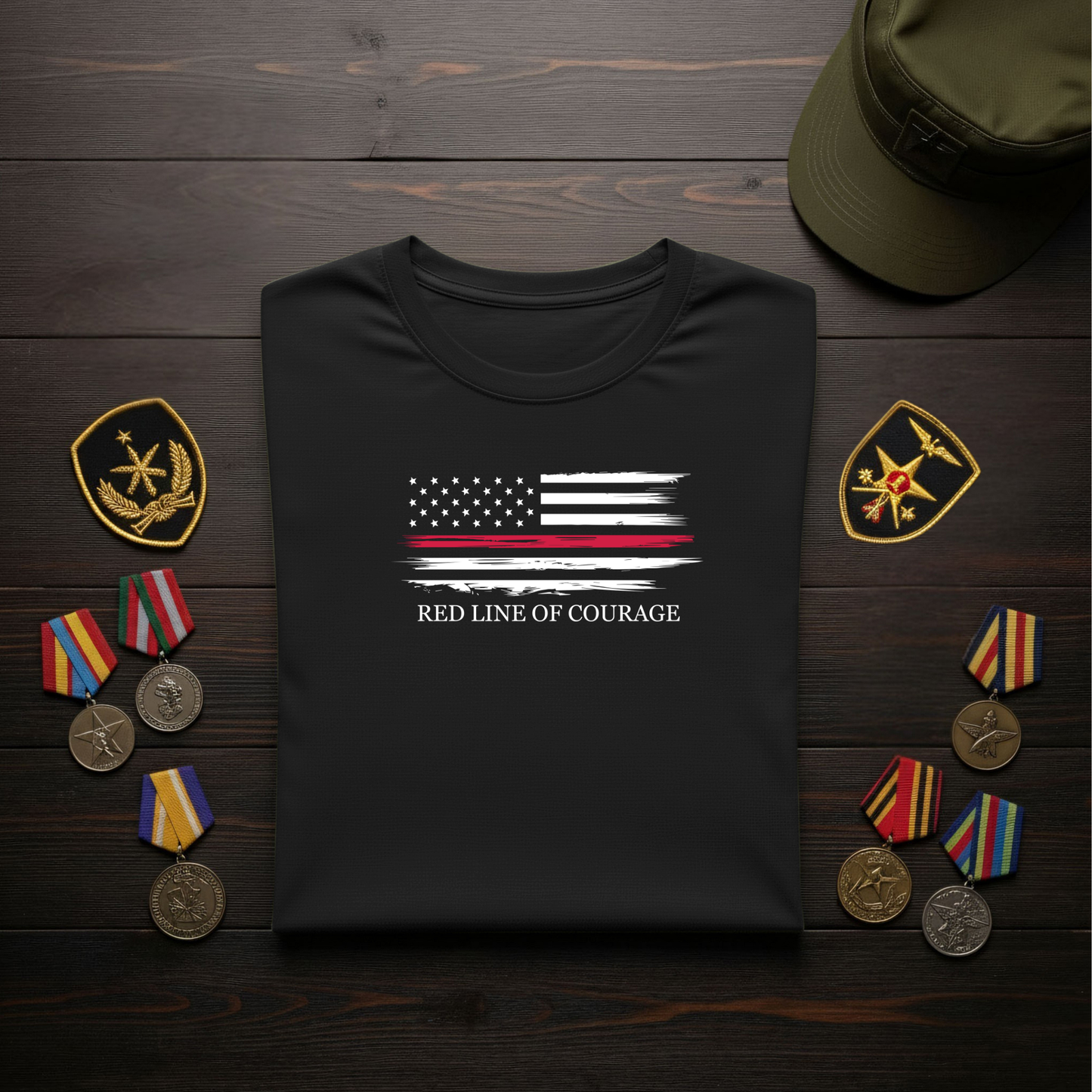 Red Line Of Courage