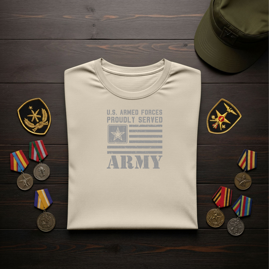 Army Proudly Served