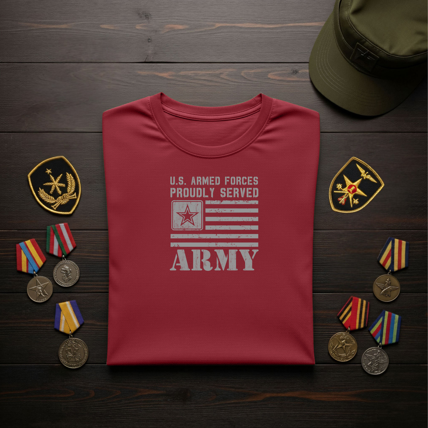 Army Proudly Served