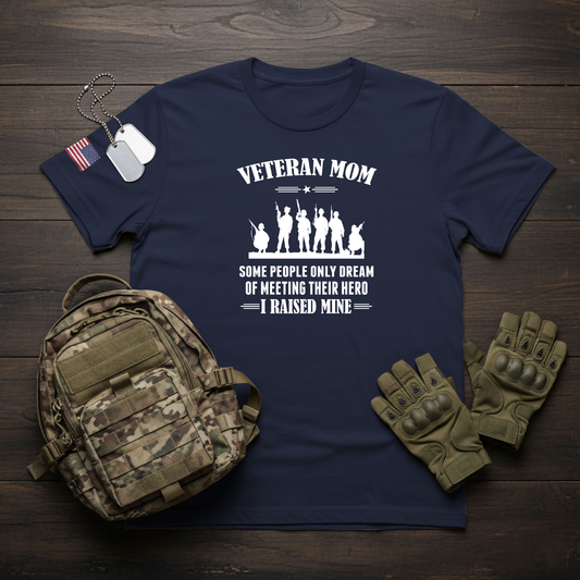Unisex T-Shirt Veteran Mom Gift