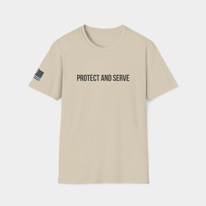 Police-Protect and Serve T-Shirt