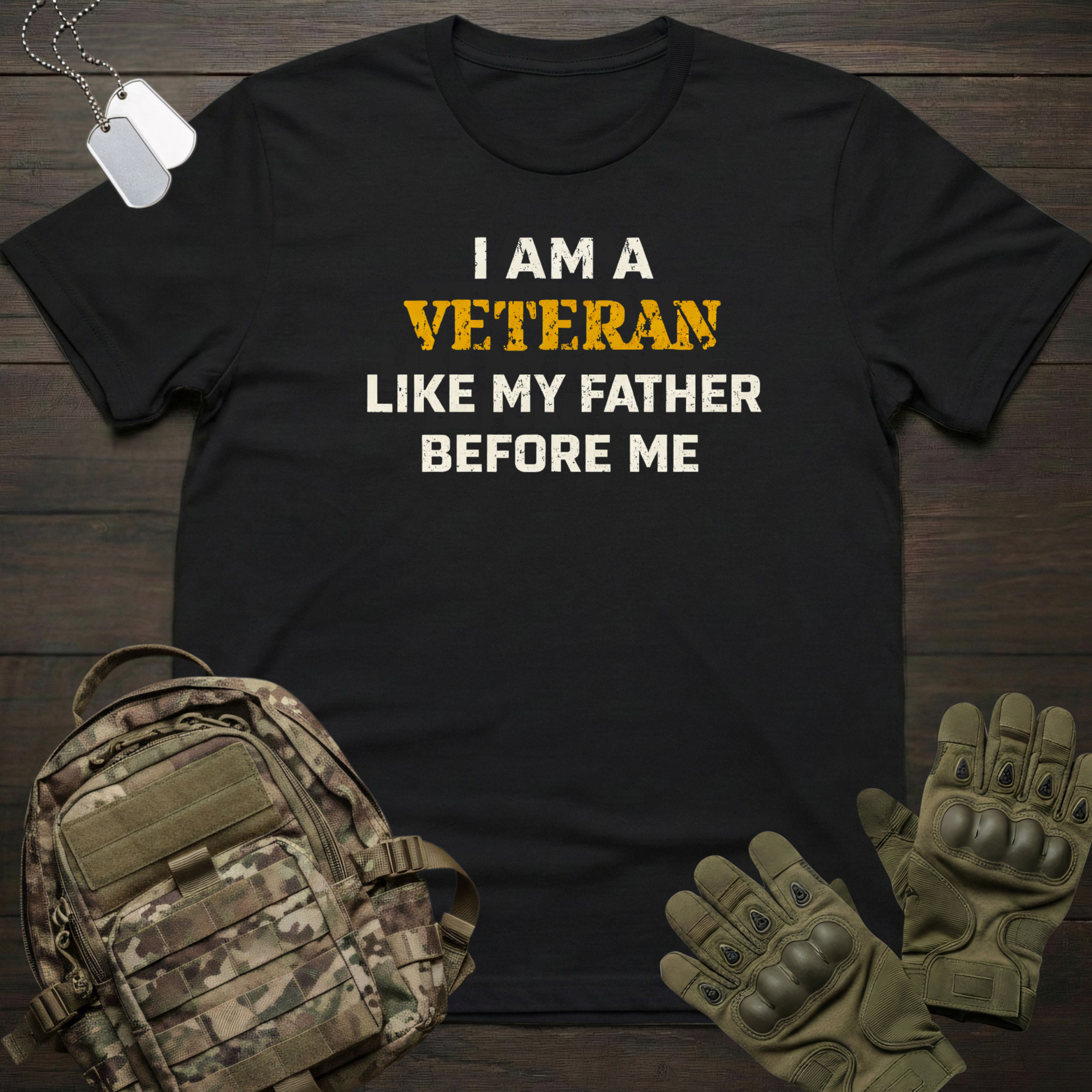 I Am A Veteran T-Shirt