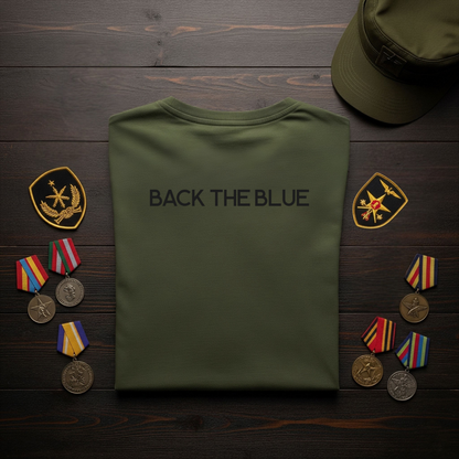 Police-Back The Blue T-Shirt