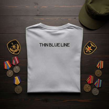 Police-Thin Blue Line T-Shirt