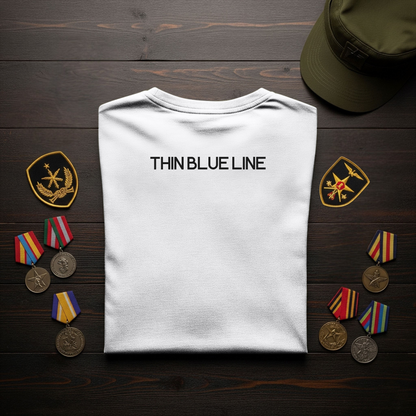 Police-Thin Blue Line T-Shirt