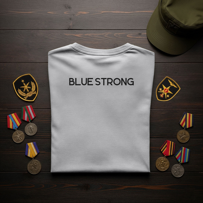 Police-Blue Strong T-Shirt