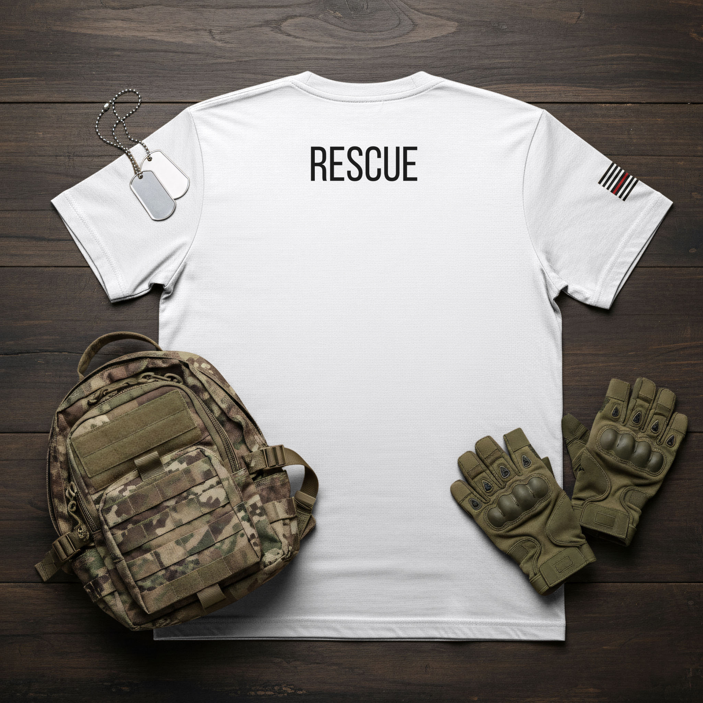 Fire-Fighter Rescue T-Shirt