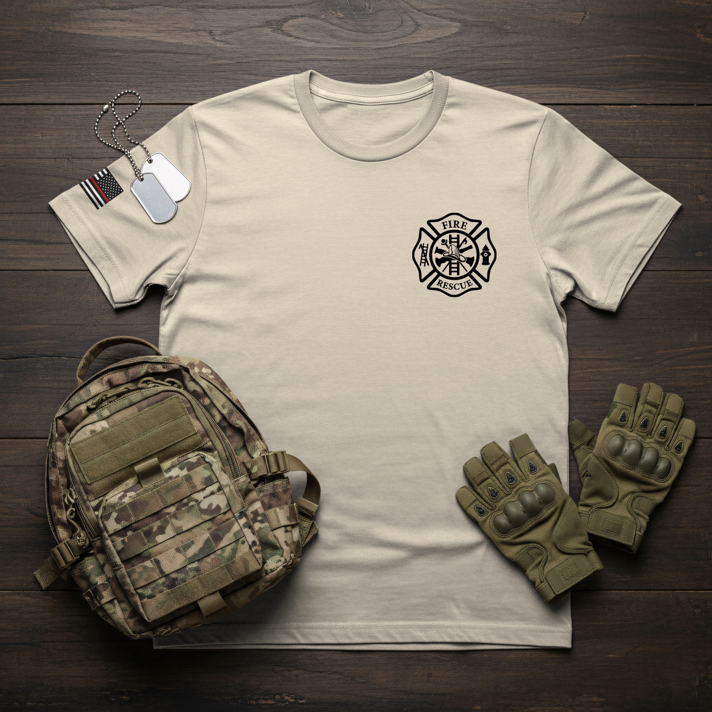 Fire-Fighter Rescue T-Shirt