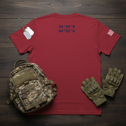 Air Force Tactical Coordinates T-Shirt - Ohio