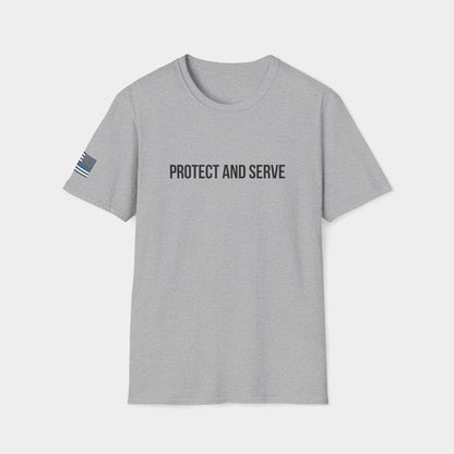Police-Protect and Serve T-Shirt
