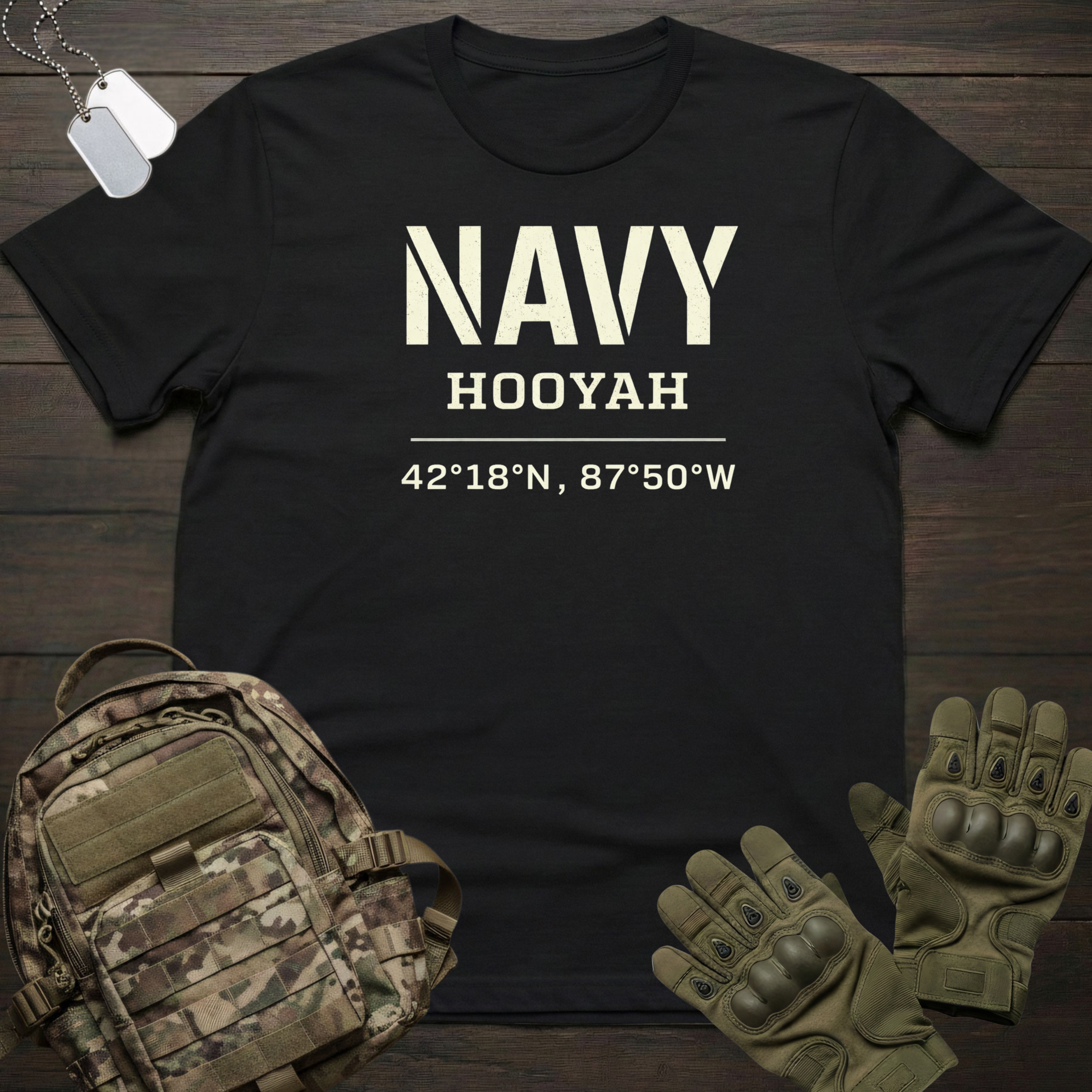 Navy Great Lakes T-Shirt