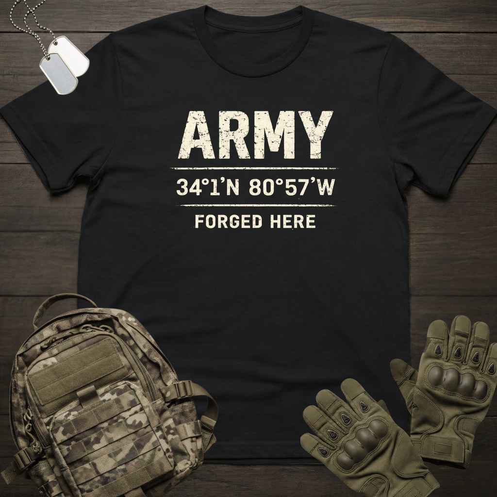 Army Forged Here T-Shirt