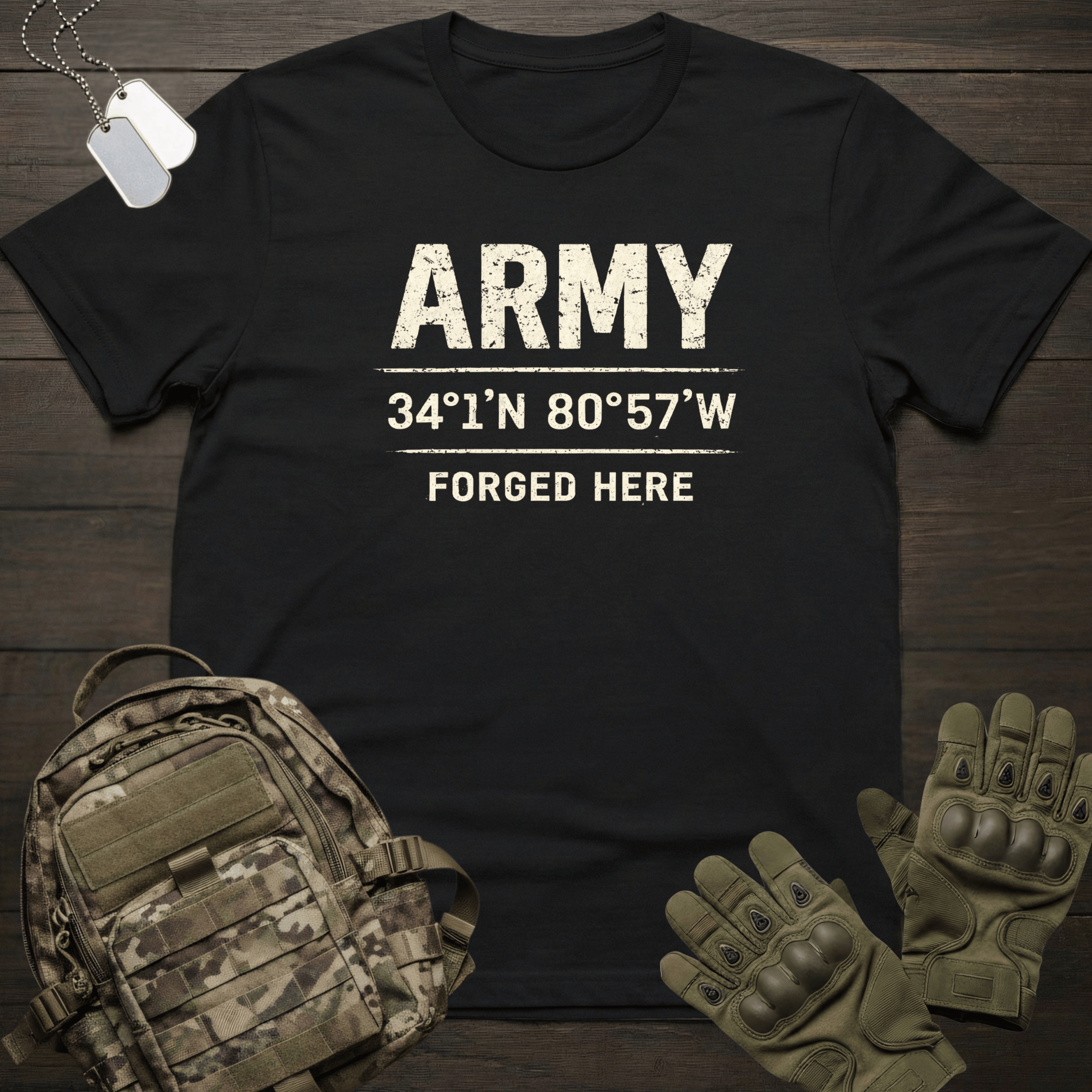 Army Forged Here T-Shirt