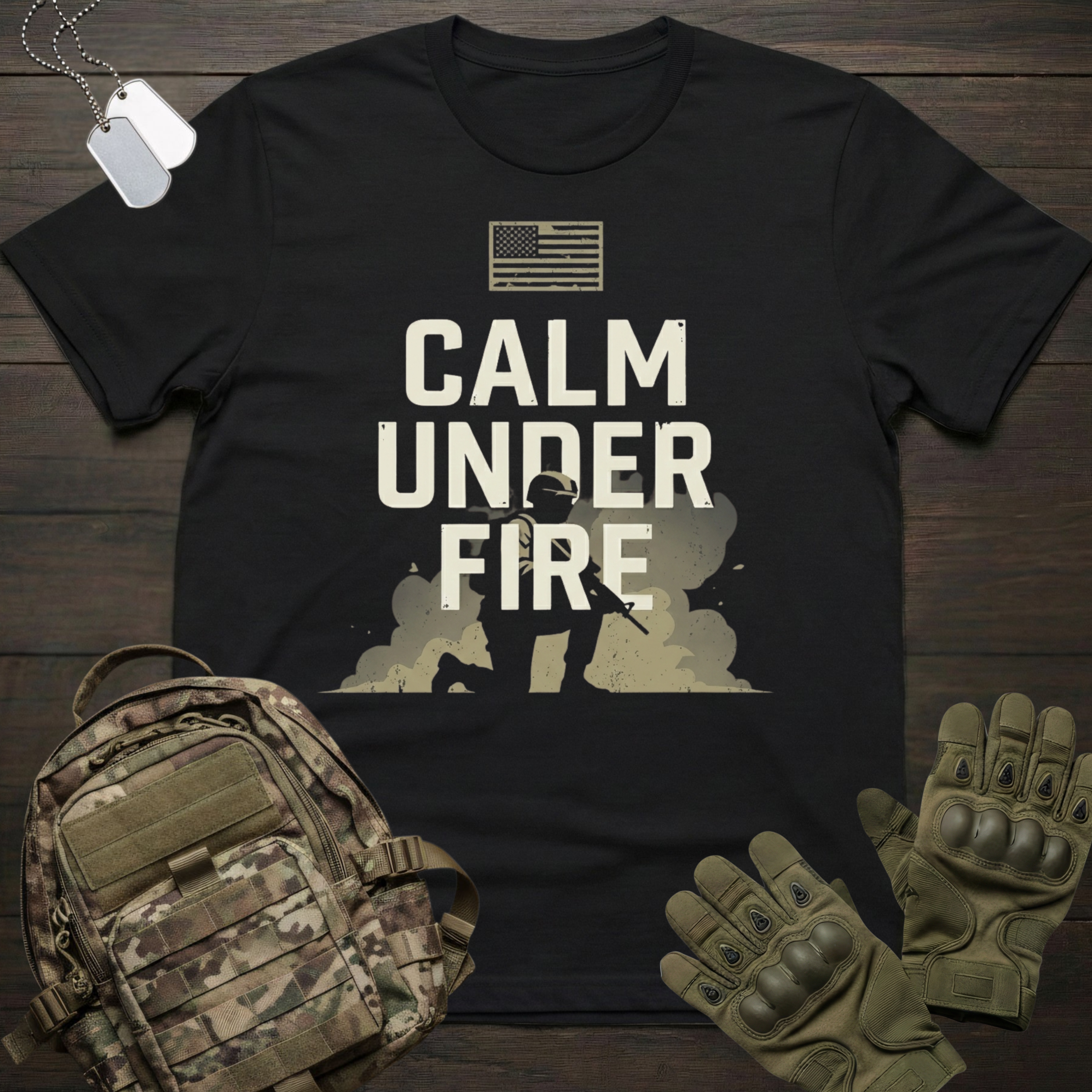 Calm Under Fire T-Shirt