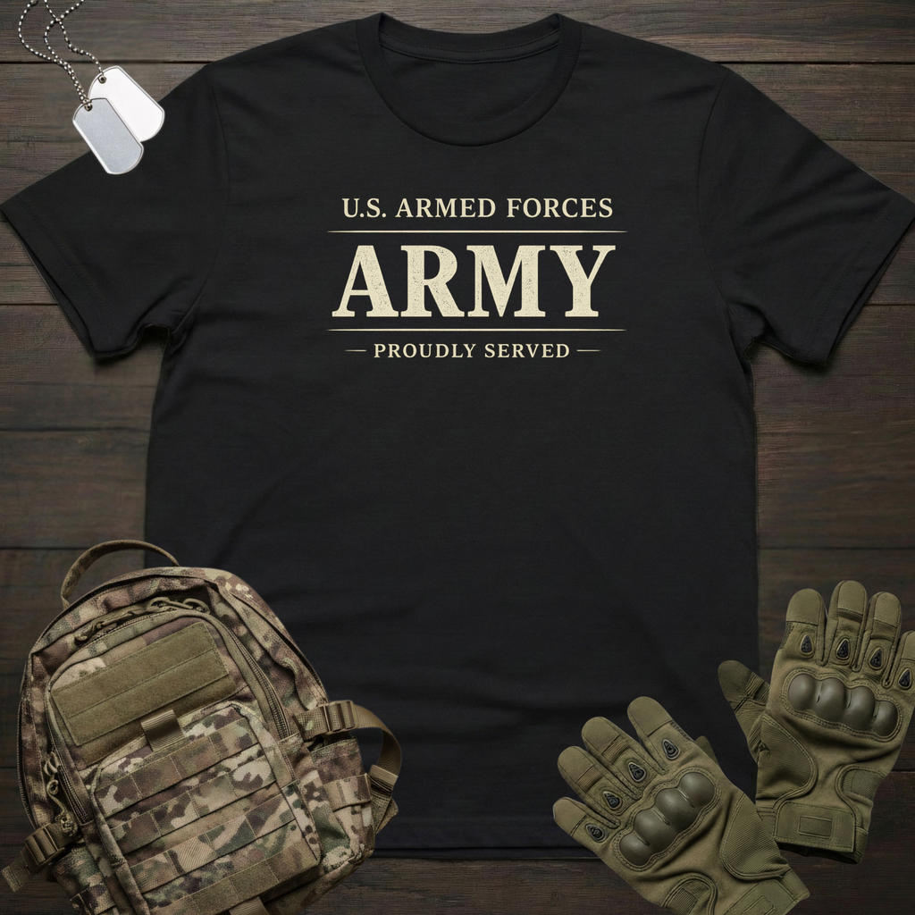 Army Proudly Served T-Shirt
