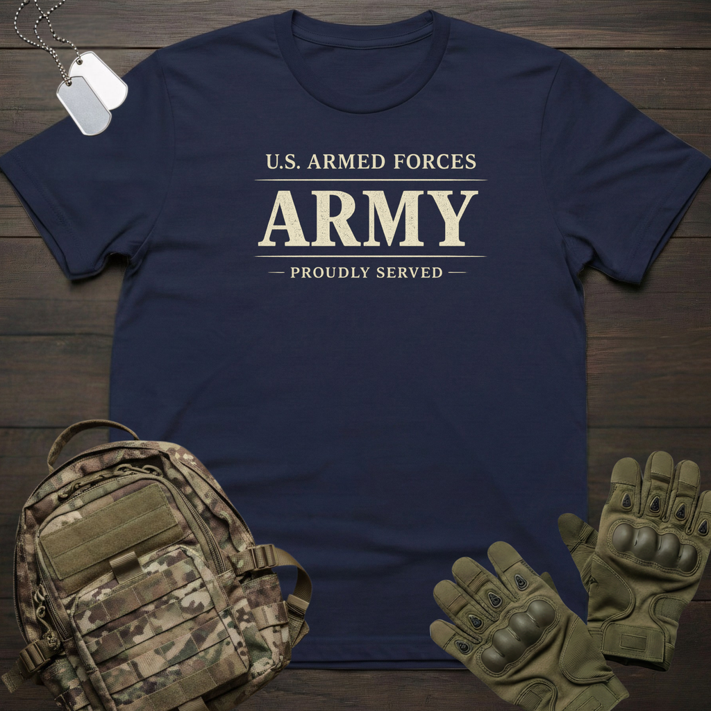 Army Proudly Served T-Shirt