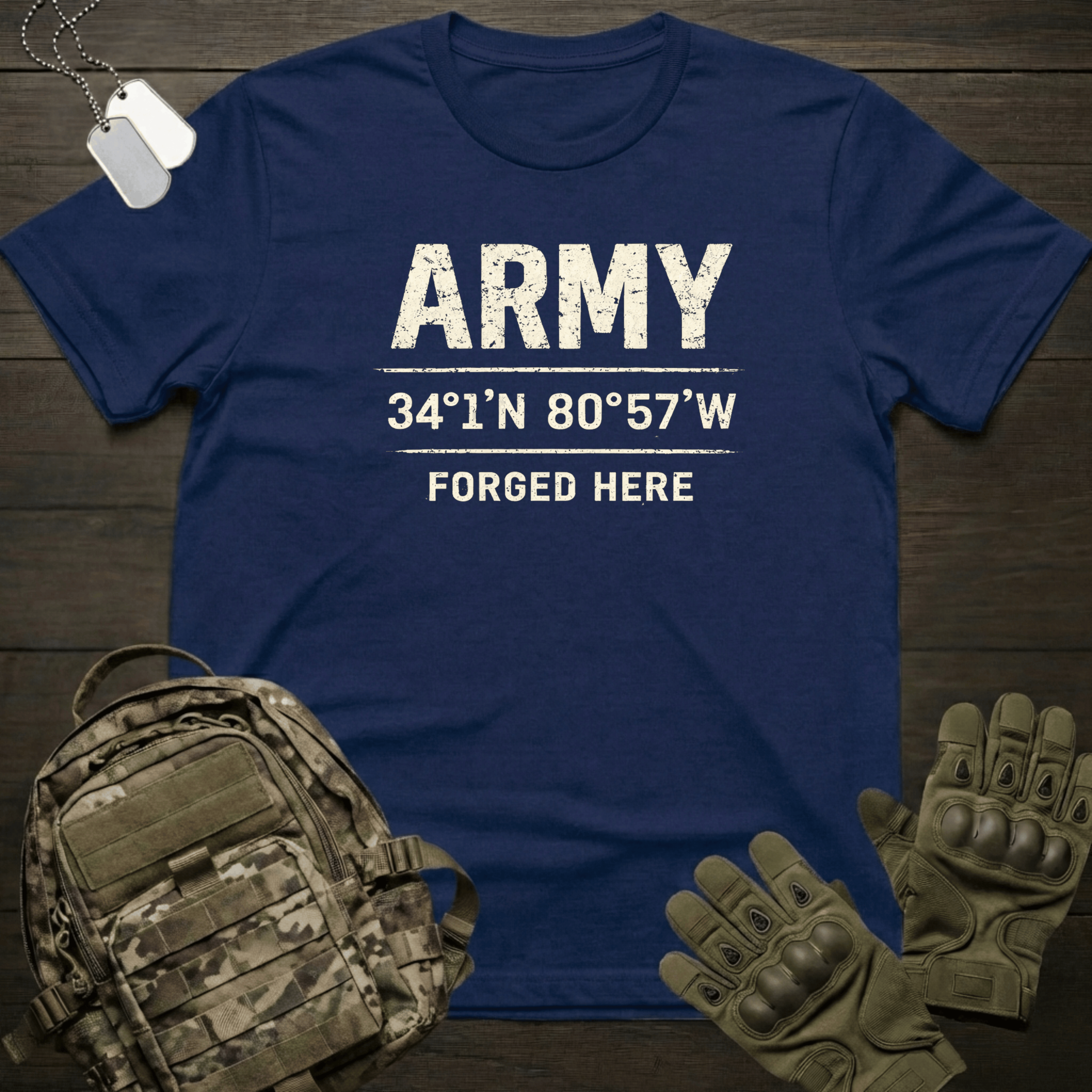 Army Forged Here T-Shirt