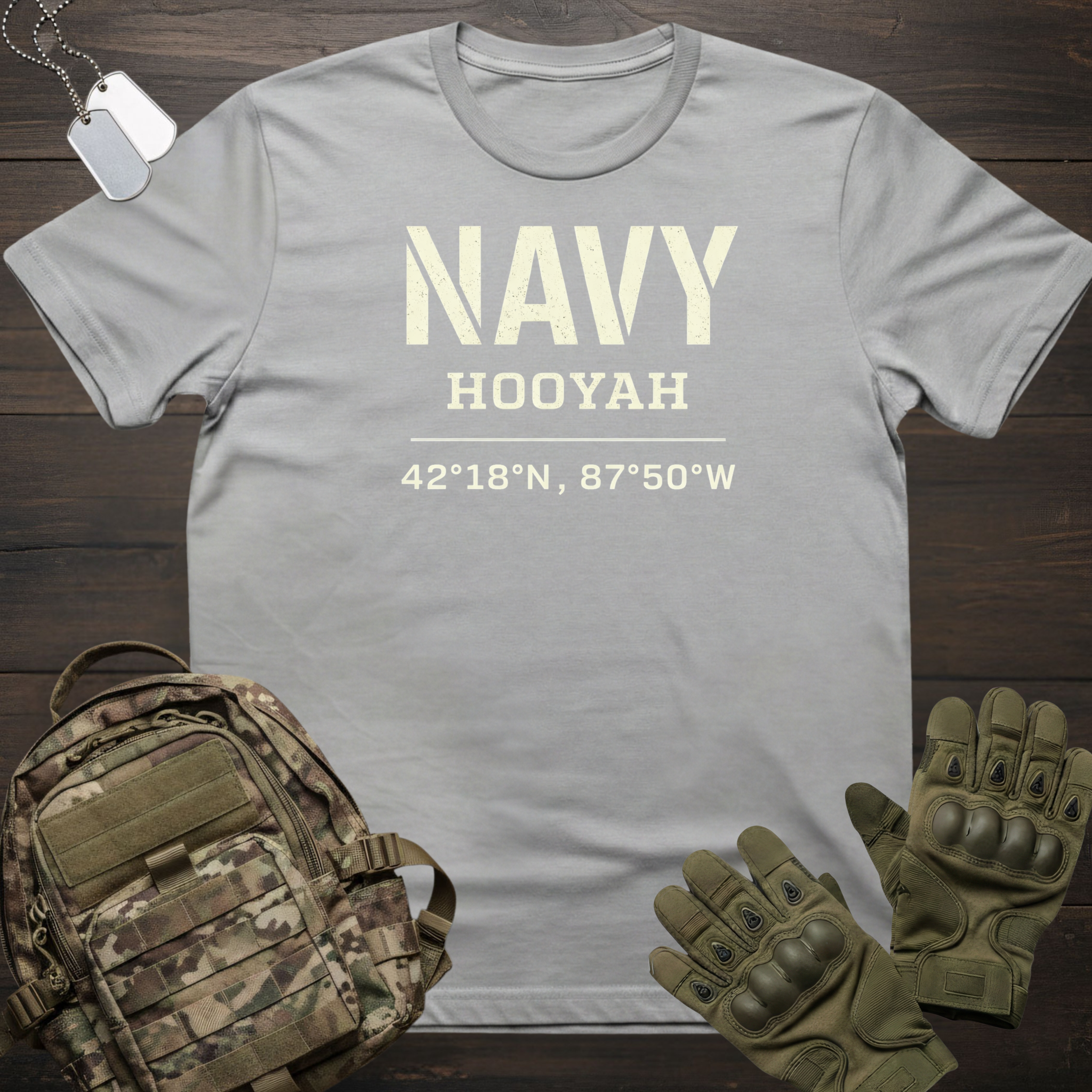 Navy Great Lakes T-Shirt