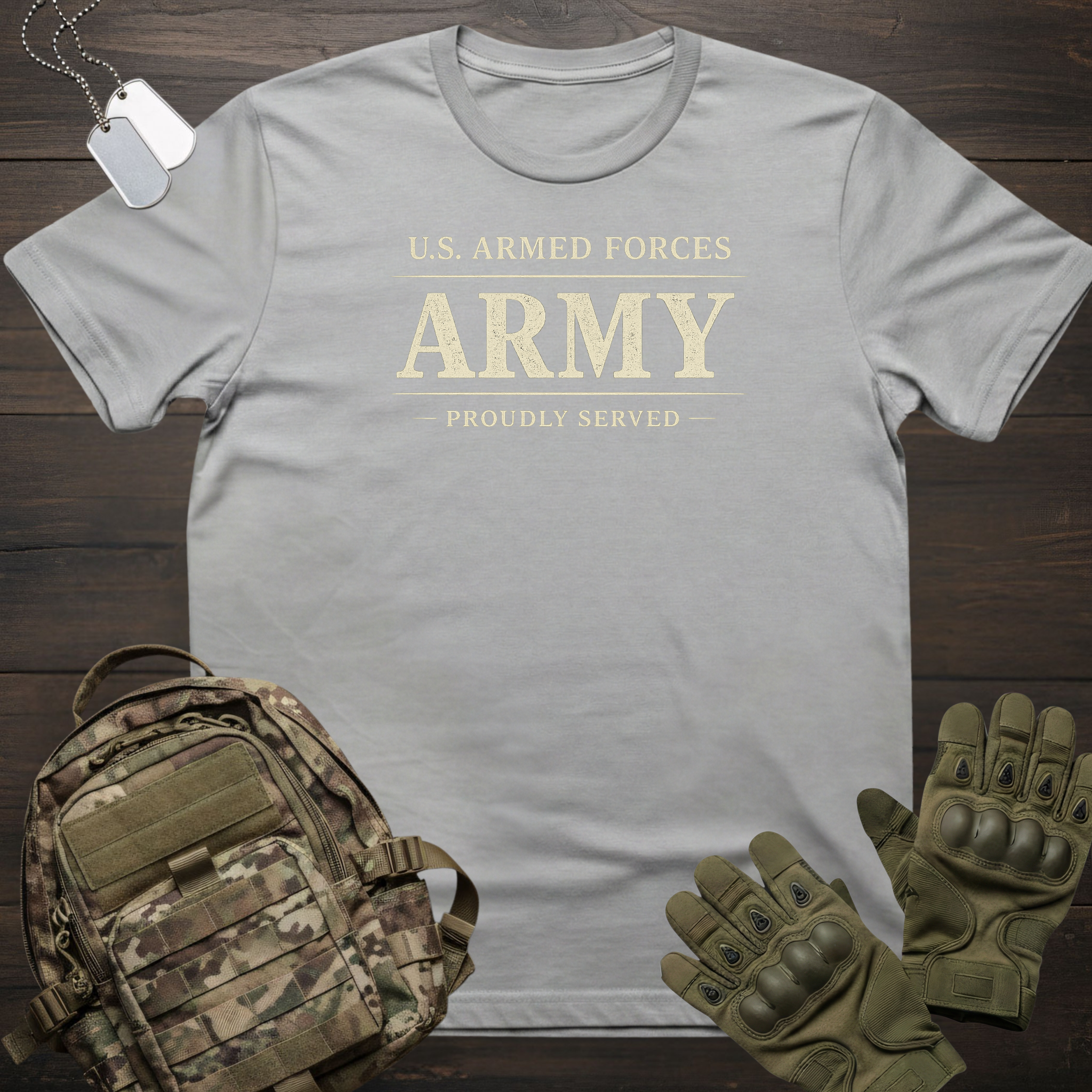 Army Proudly Served T-Shirt