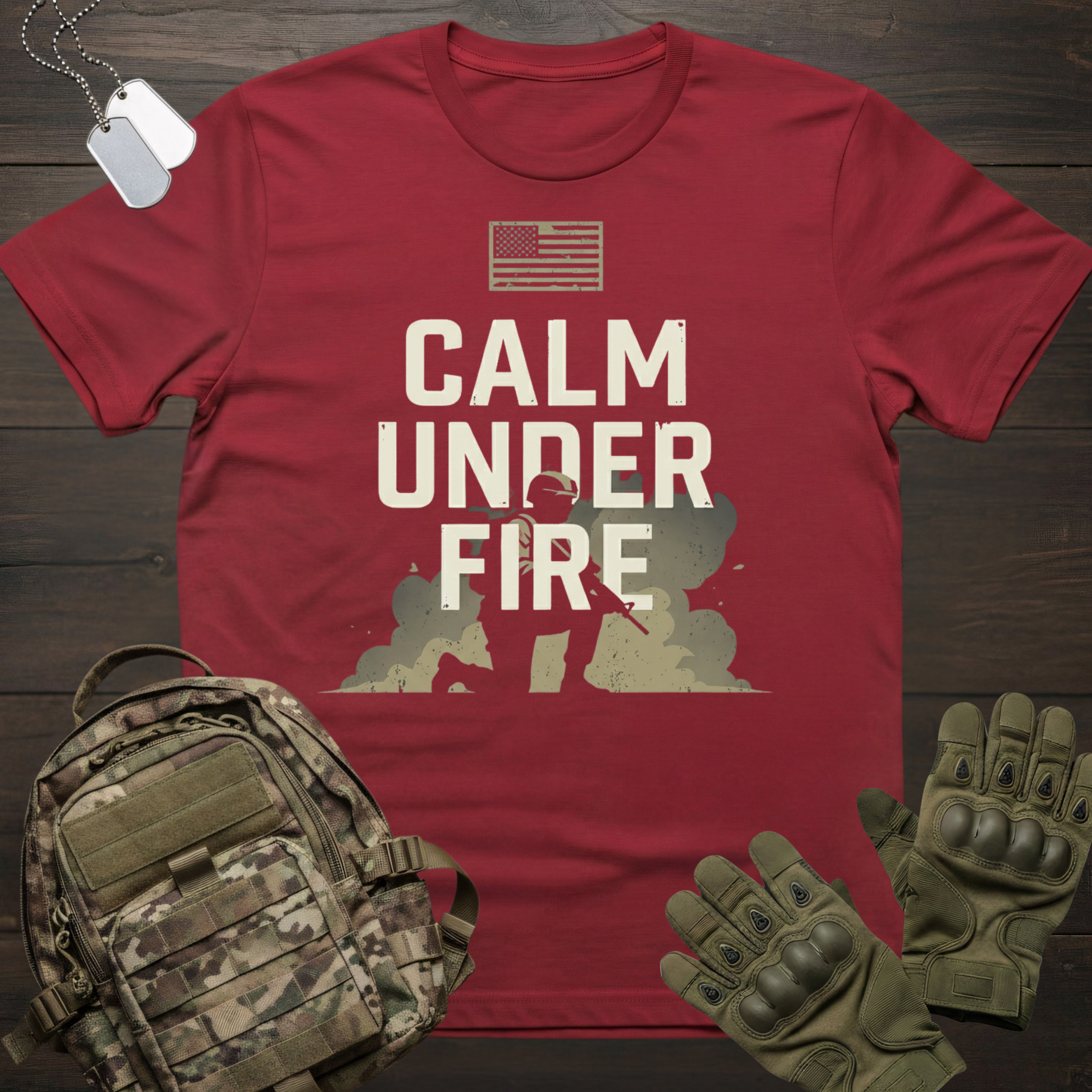 Calm Under Fire T-Shirt