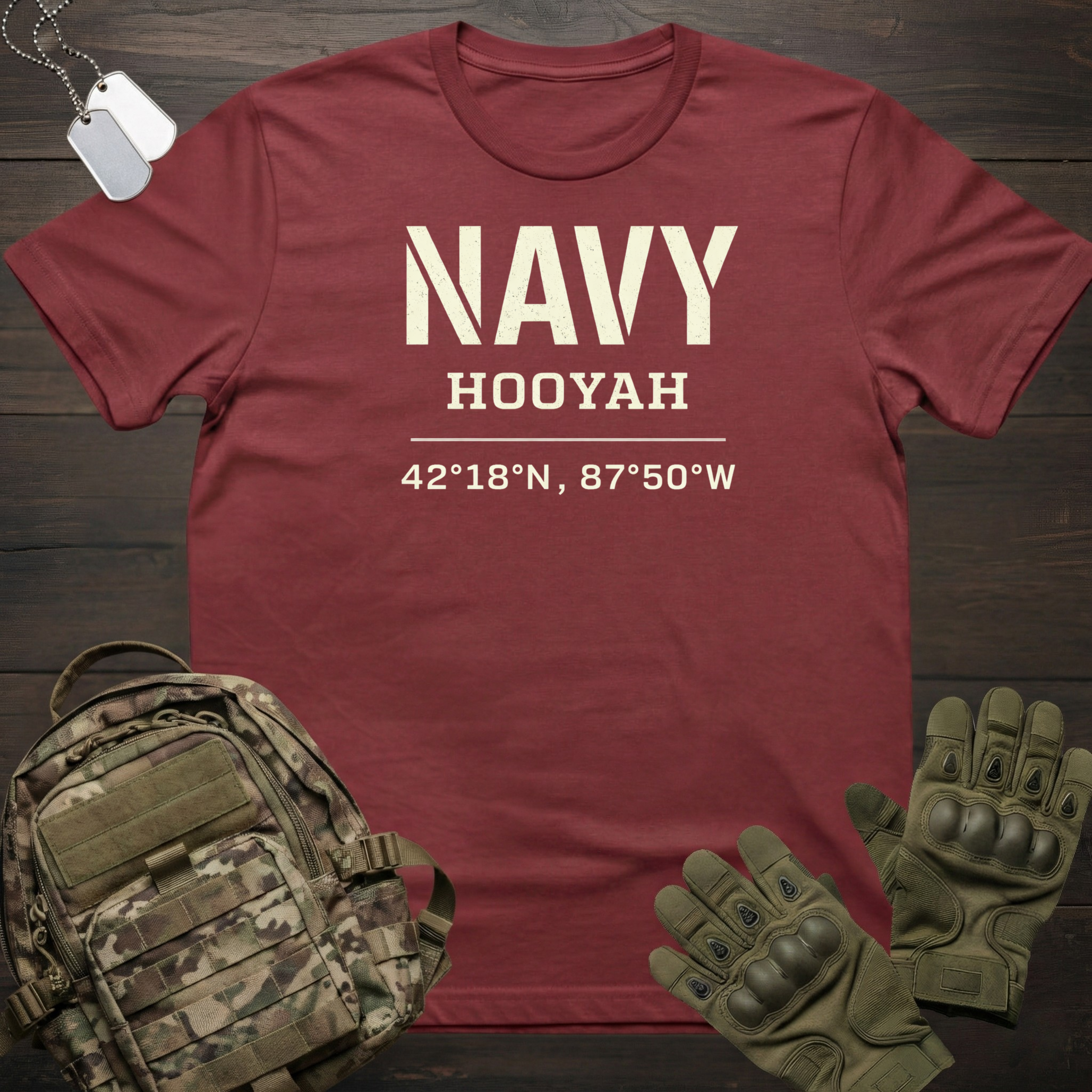 Navy Great Lakes T-Shirt