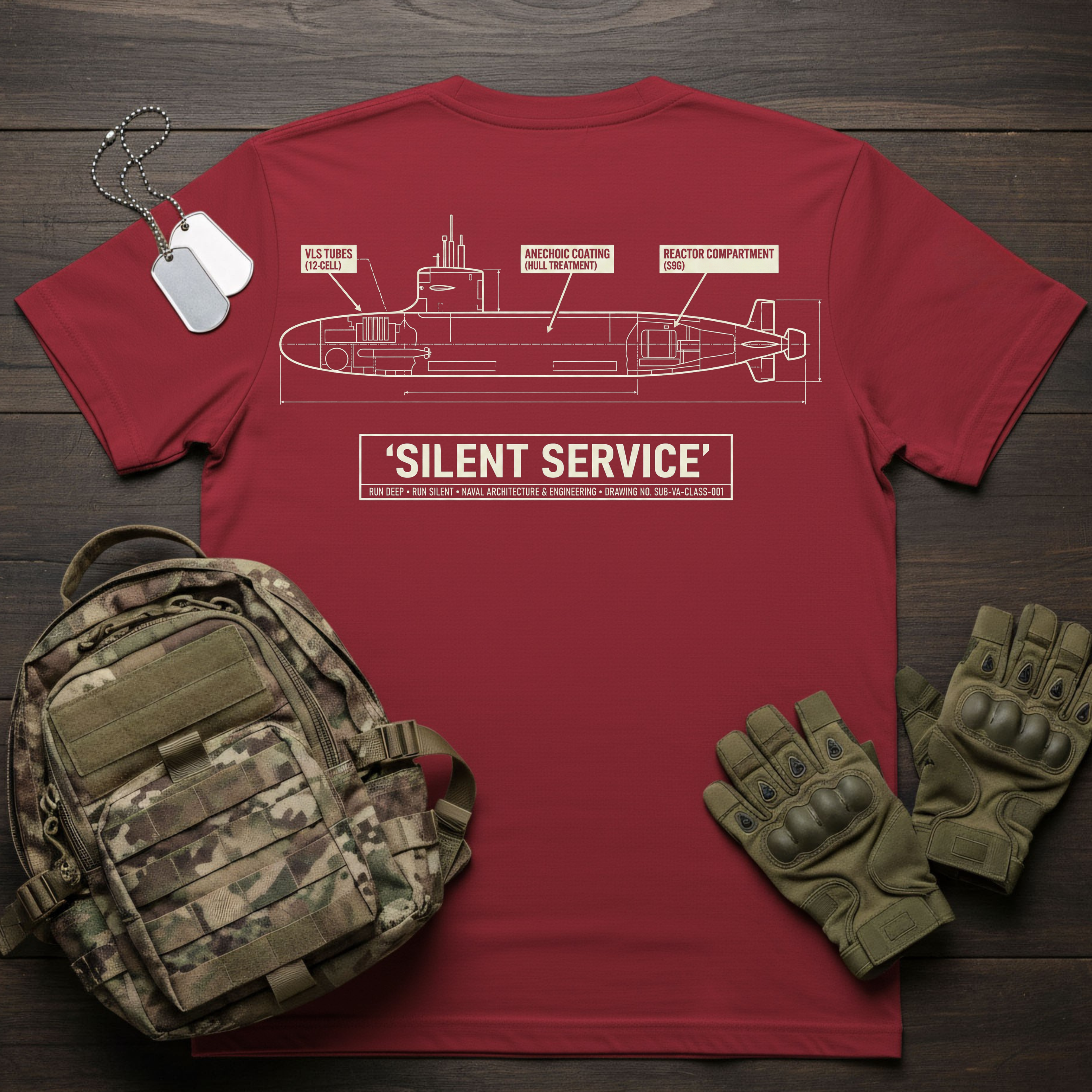 Silent Service-T-Shirt