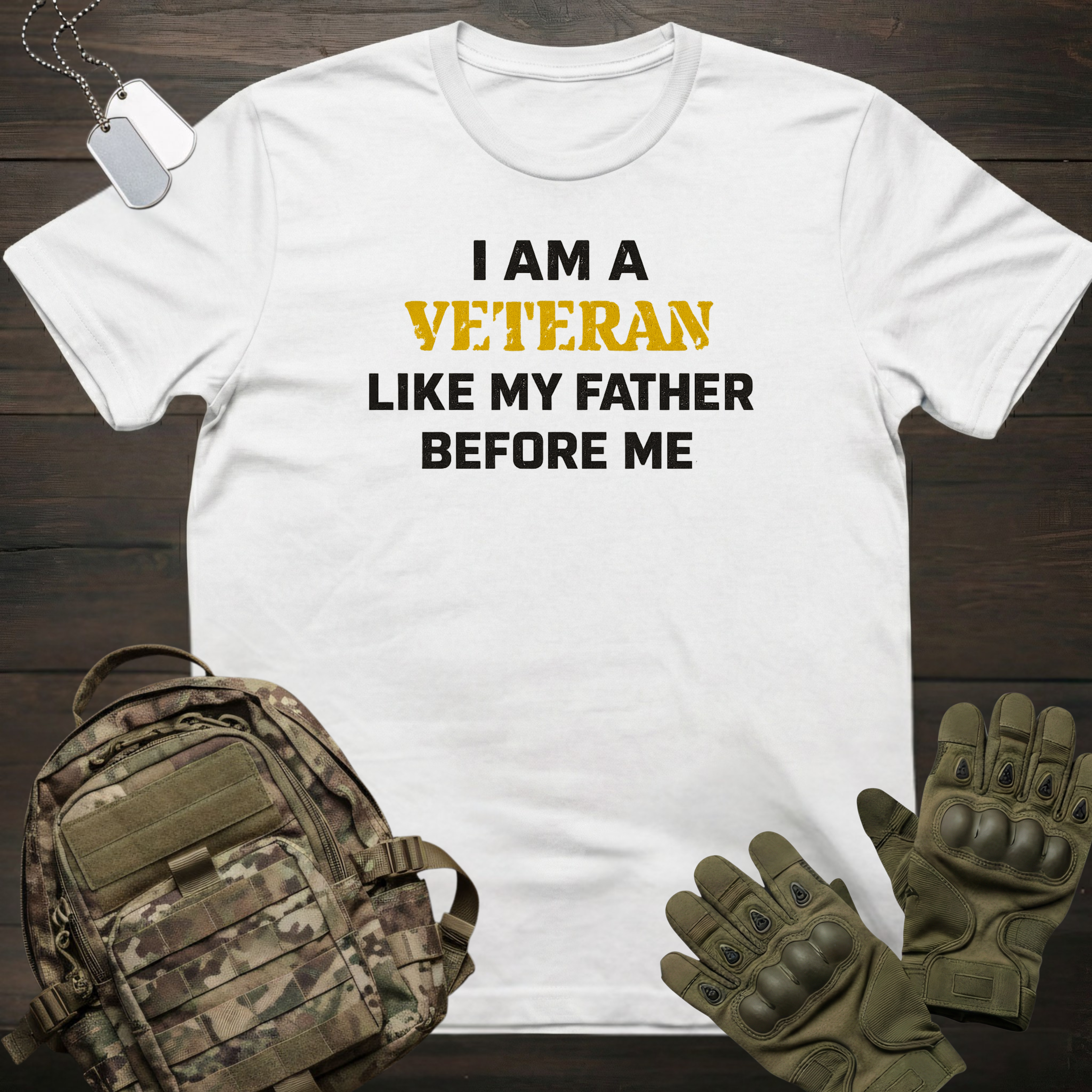I Am A Veteran T-Shirt