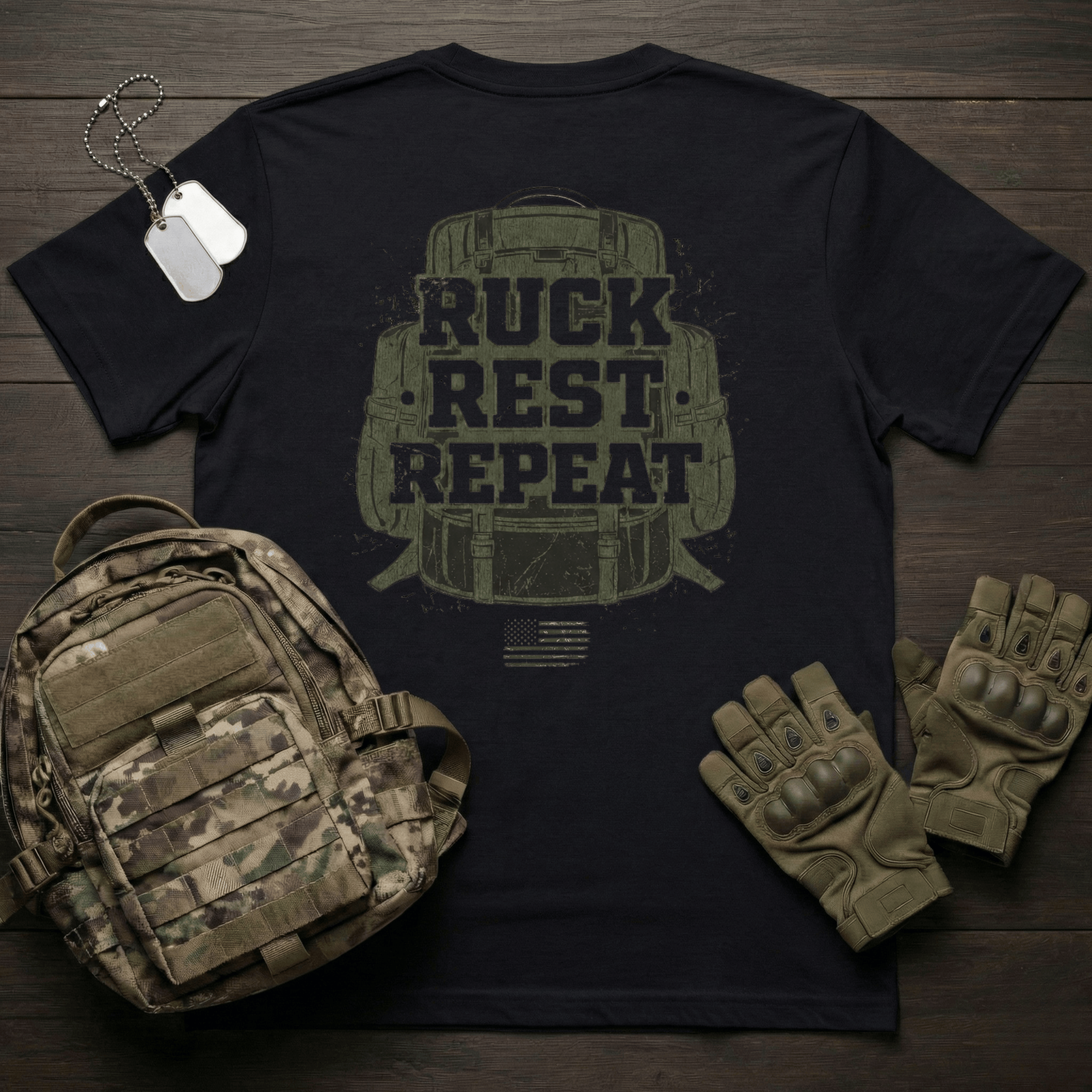 Ruck Rest Repeat T-Shirt