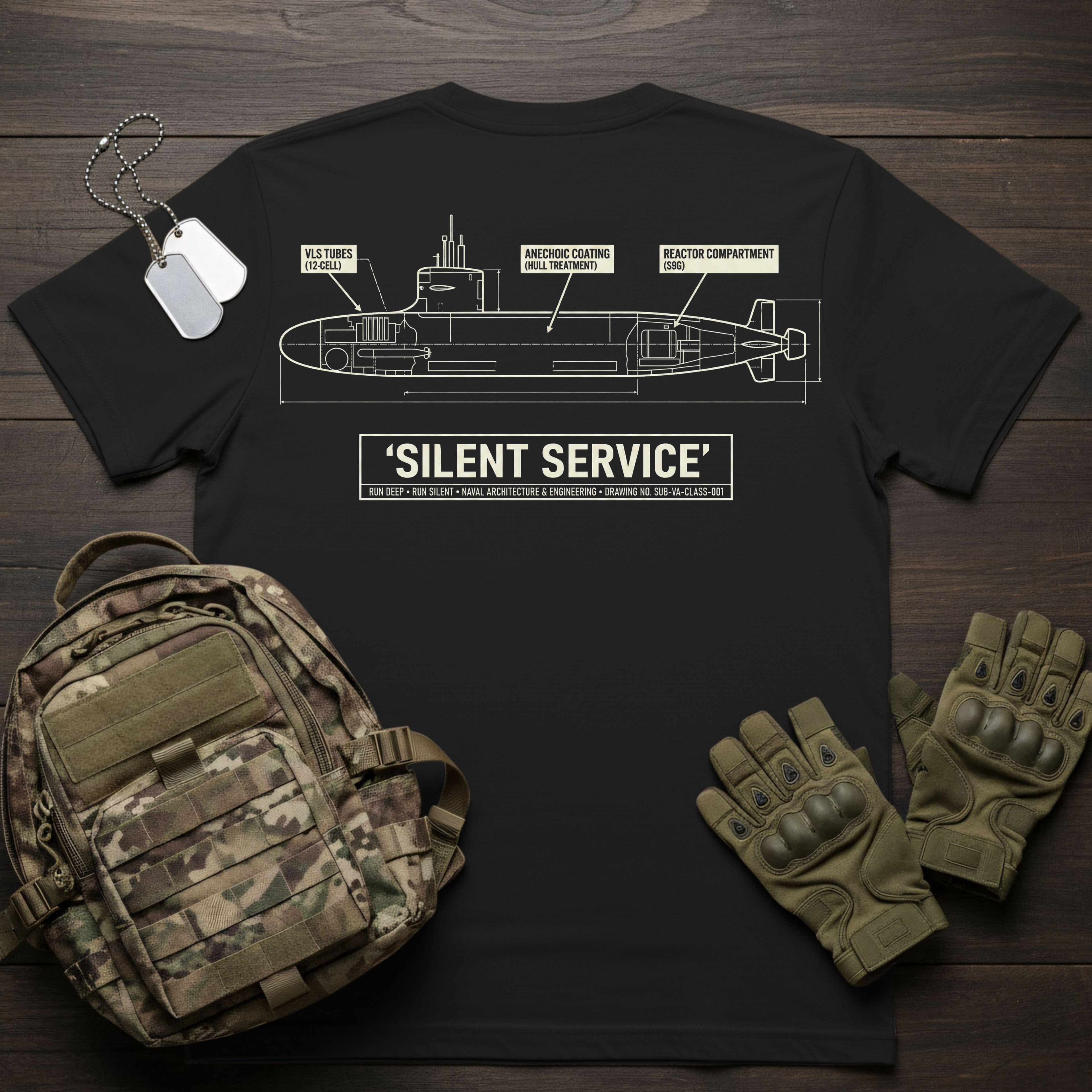 Silent Service-T-Shirt