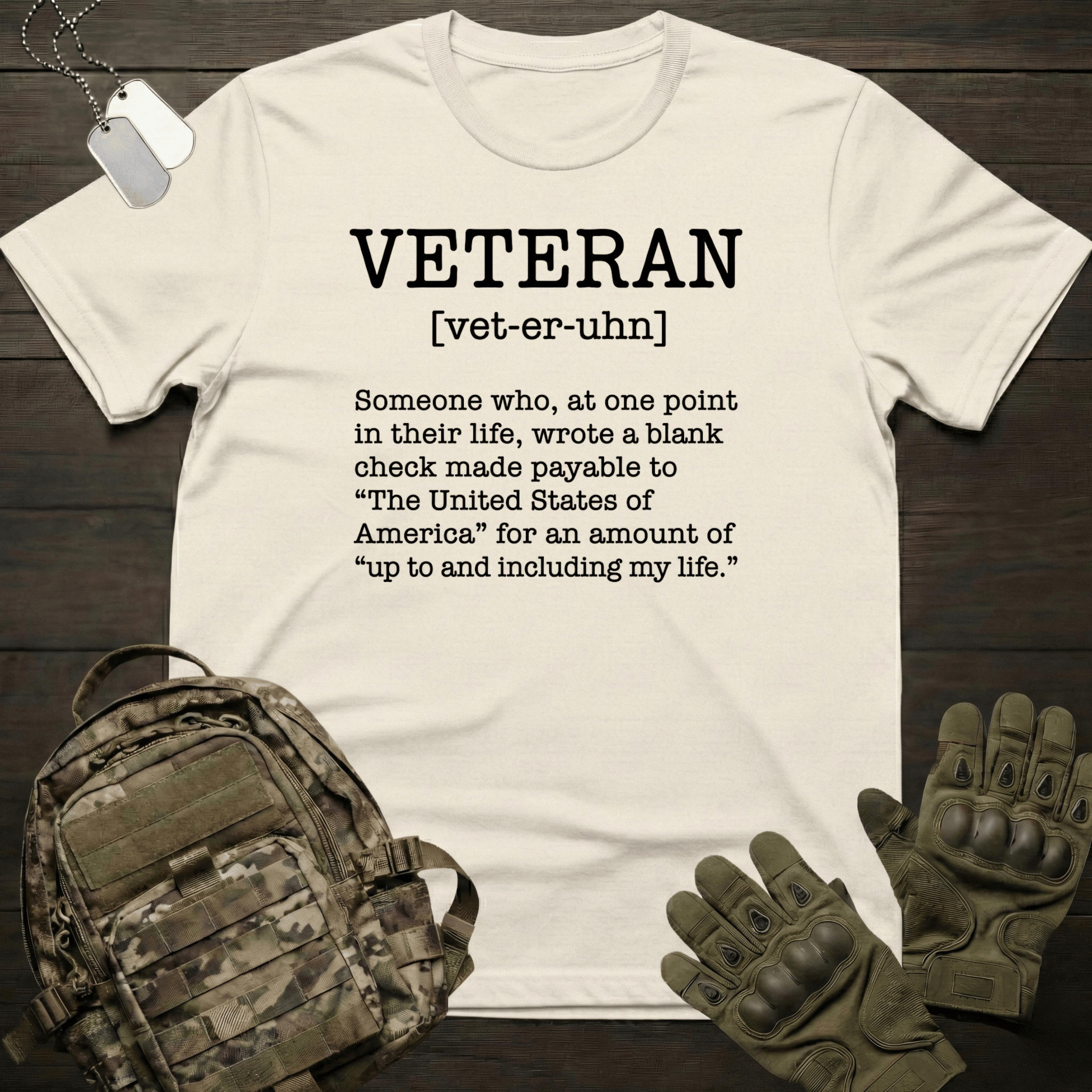 Veteran Dictionary T-Shirt