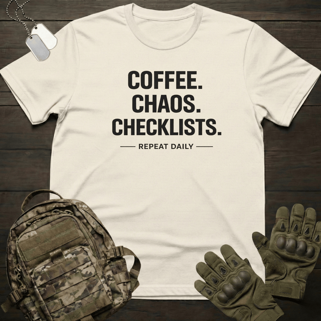 Coffee Checklist T-Shirt