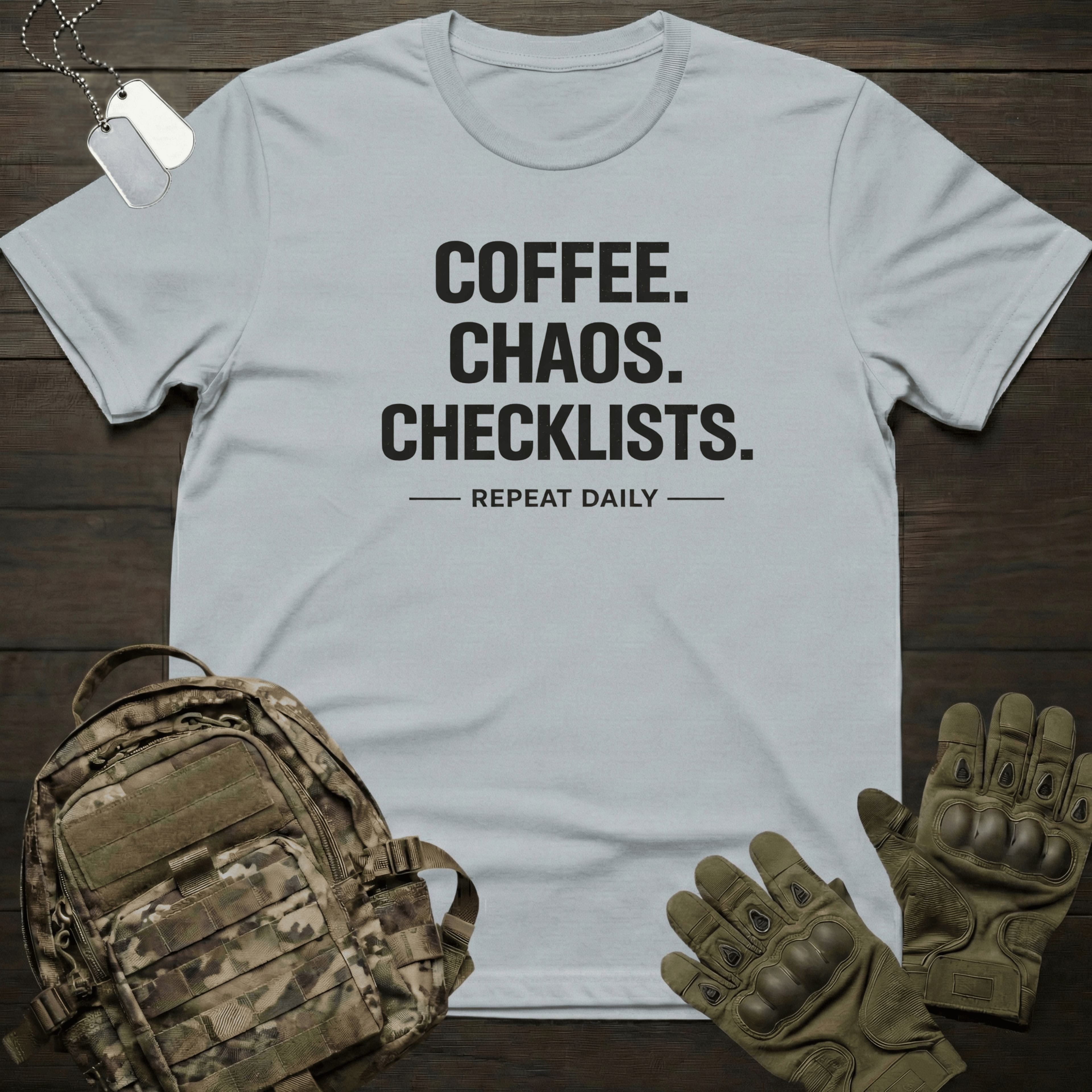Coffee Checklist T-Shirt
