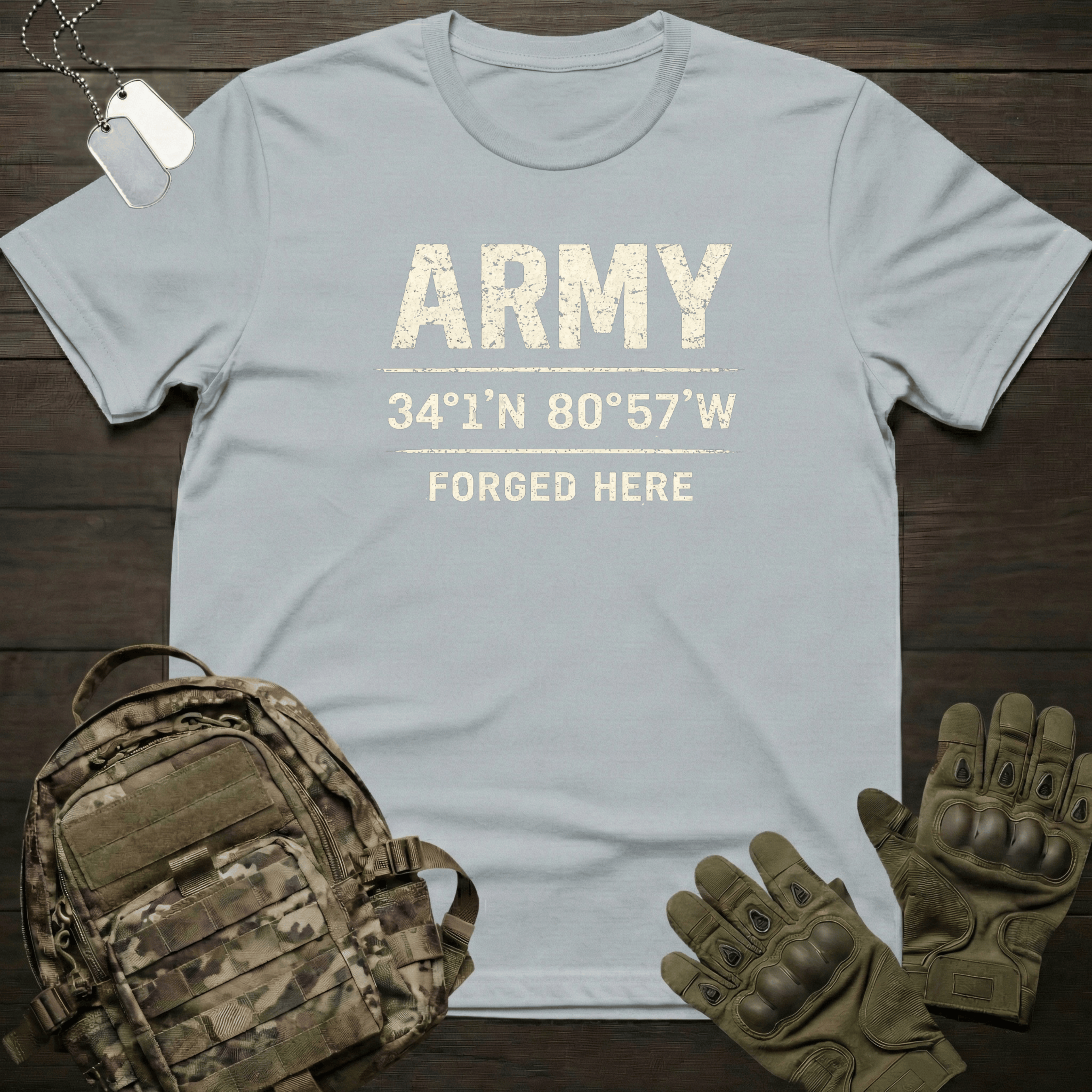 Army Forged Here T-Shirt