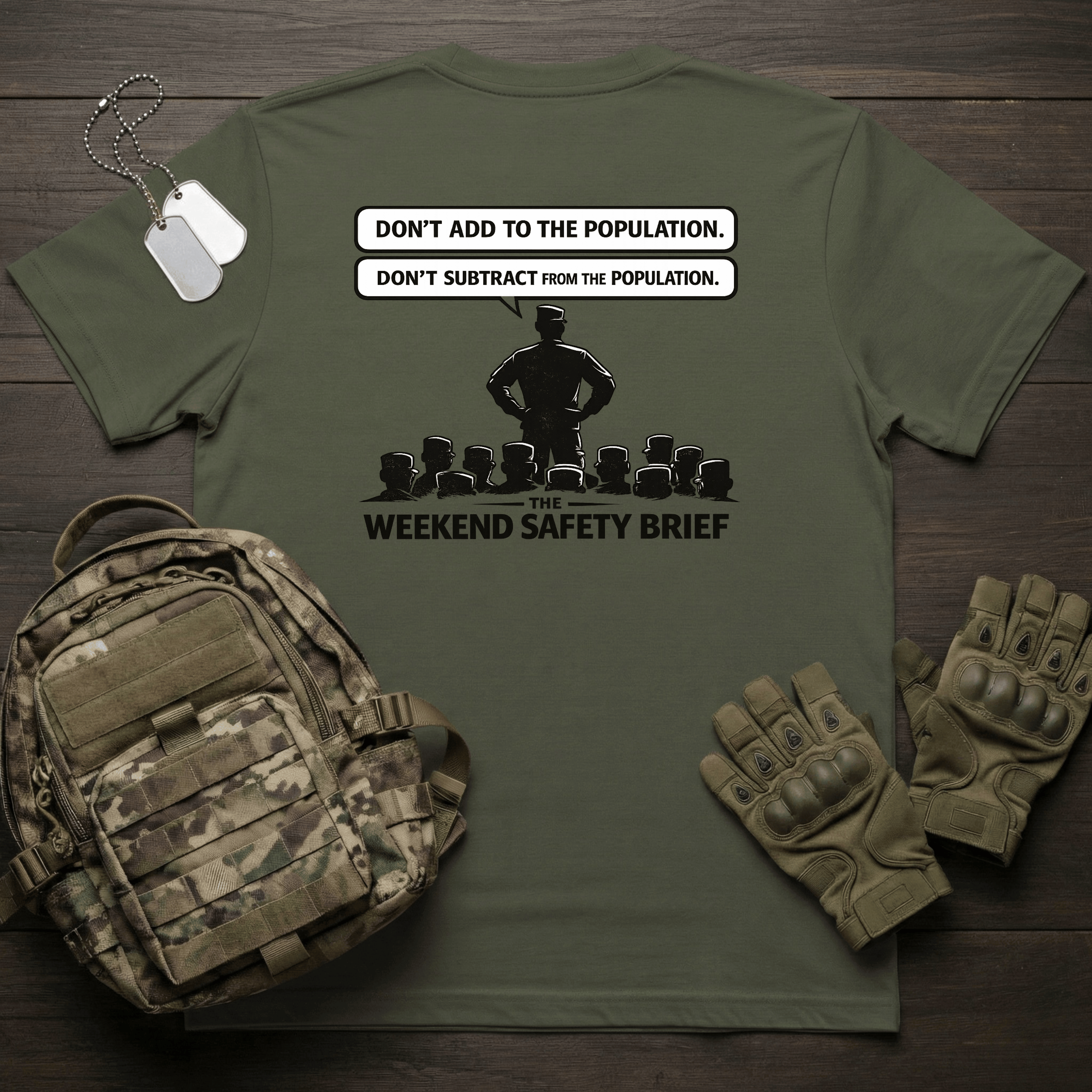 Weekend Saftey Brief T-Shirt