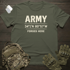 Army Forged Here T-Shirt